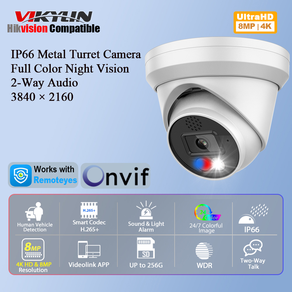 Home Improvement Videos - Telecamera IP Vikylin 4K 8MP con