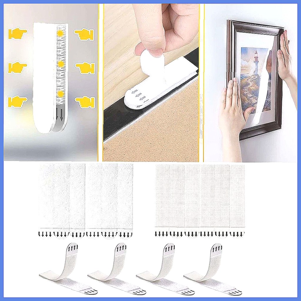 12 paia di strisce adesive res - Picture Hanging Strip recensione e prezzo
