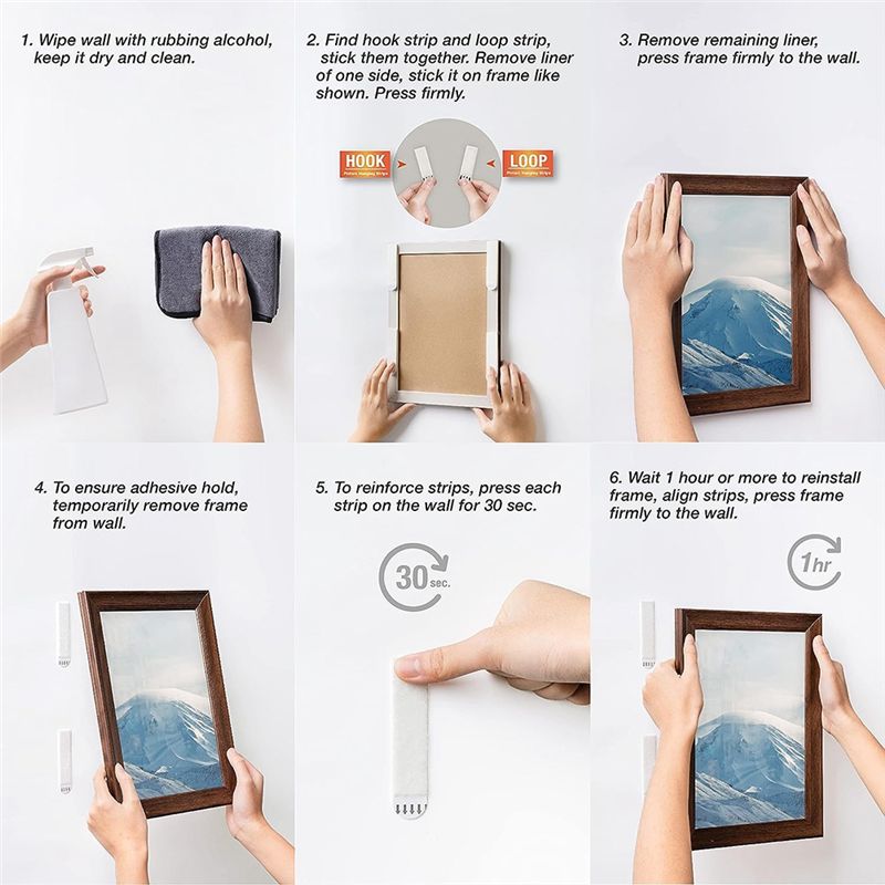 A03E-20 Paia (40 Strisce) di S - Picture Hanging Strip recensione e prezzo