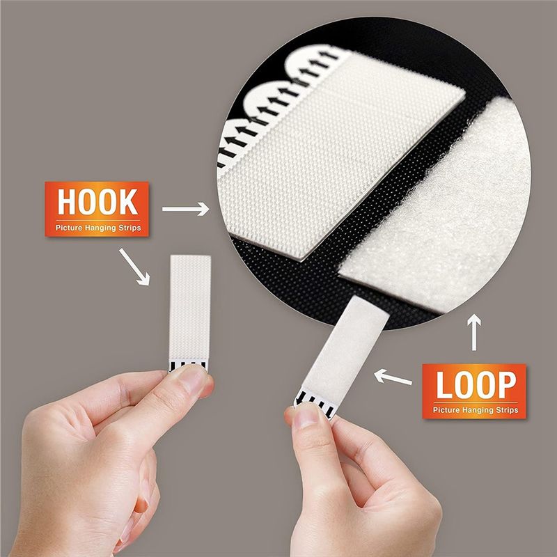 A03E-20 Paia (40 Strisce) di S - Picture Hanging Strip recensione e prezzo