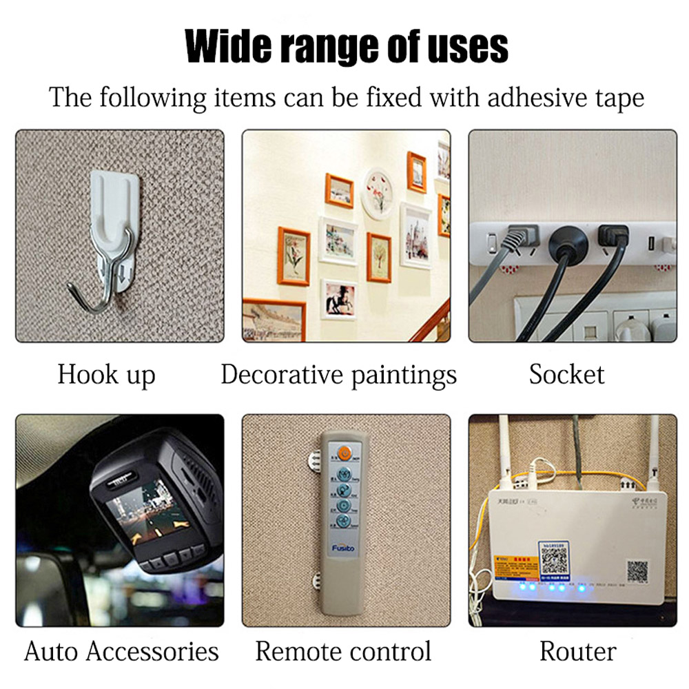 10 strisce autoadesive biadesi - Picture Hanging Strip recensione e prezzo