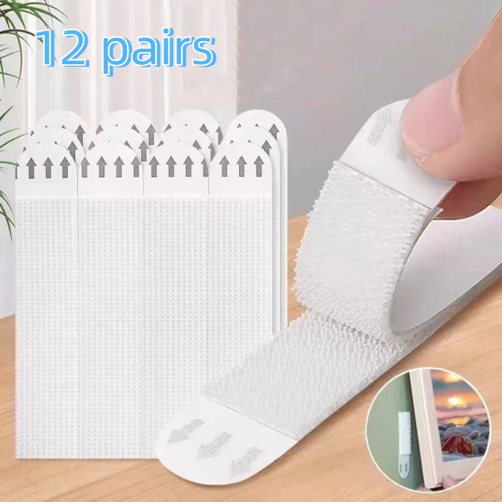 12 Paia di Strisce Adesive Res - Picture Hanging Strip recensione e prezzo