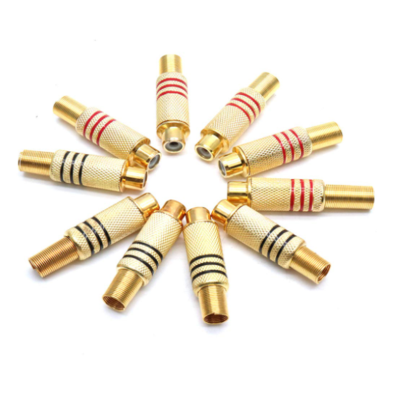 4 connettori RCA placcati oro, - Home Improvement Videos recensione e prezzo