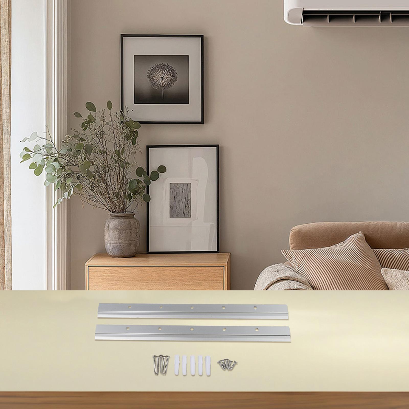 2 pezzi di staffe a forma di Z - Picture Hanging Strip recensione e prezzo